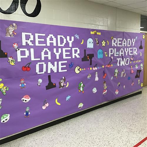 2nd place winner Homecoming hallway decoration